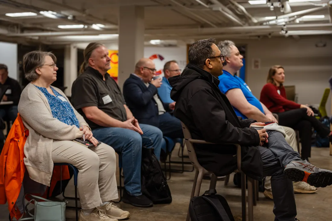 A full house at a Creator Hub event