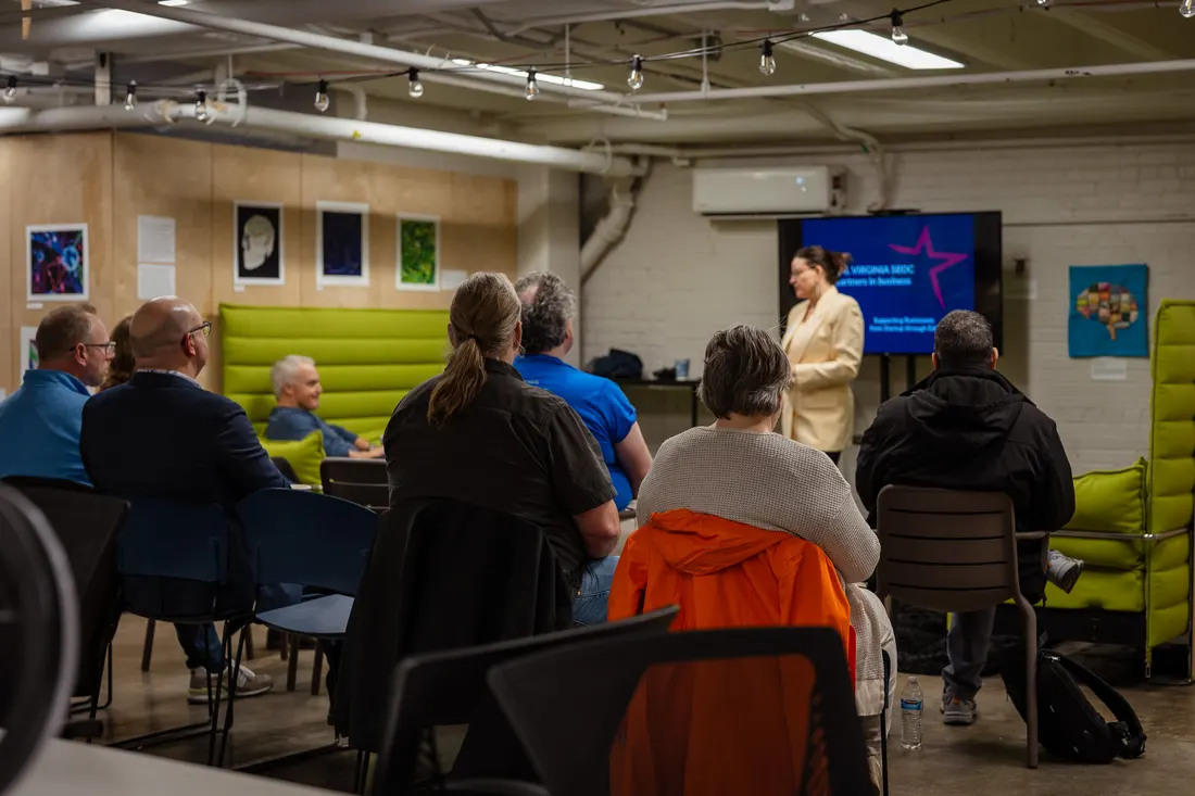 Community gathering at Creator Hub